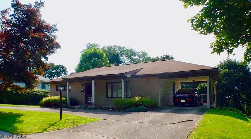 Immaculate one story convenient location. 2 bedrooms, 2 full baths. Walkout basement is finished with walk out to fenced in back yard, and patio. Large laundry room with utilities sink. Cedar closet is located on the lower level in the 3/4 bath. Oversized shed is included. Steps lead down from the breezeway to the backyard. This is a fantastic house for this price range.....well maintained, and great view. Easy to show.