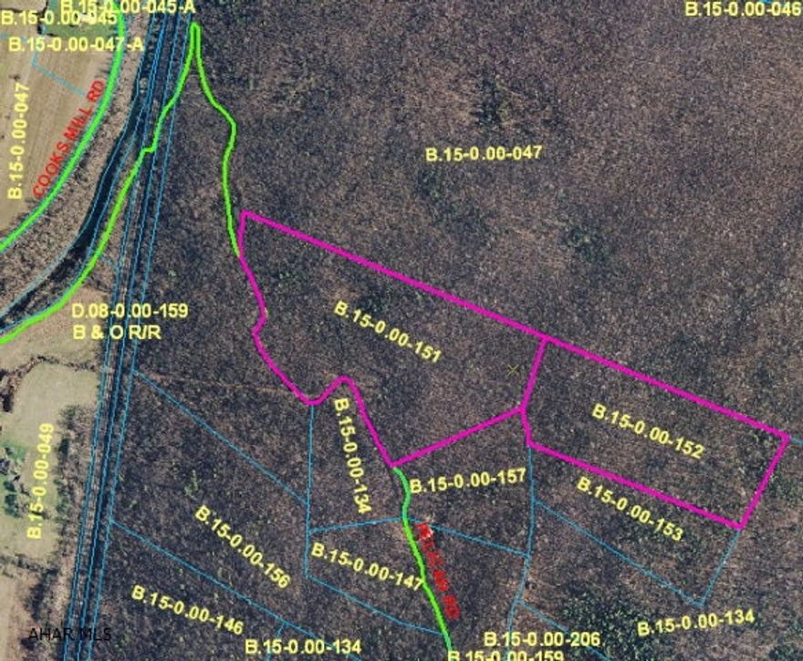 Wooded mountain ground, great camp site.