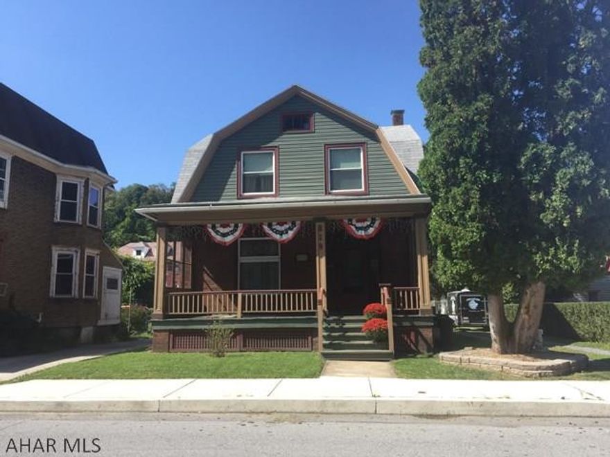 This charming 3 bedroom, 1 bathroom house is perfect for your family. This house has great outside spaces from the beautiful backyard with greenhouse, shed to the covered front porch. Inside features beautiful hardwood floors throughout the main floor and nice size bedrooms upstairs. Plenty of off-street parking is available as well.