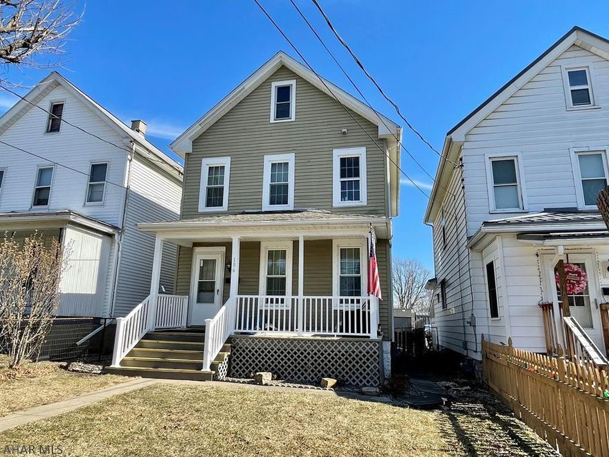 Fantastic home in the borough of Hollidaysburg, PA. Convenient bathrooms on first AND second floor. Granite countertops in kitchen, with wide opening from kitchen to dining room. Located directly across from Kelly Park. And with all the furnishings you need to move right in. Ask to see this home today!