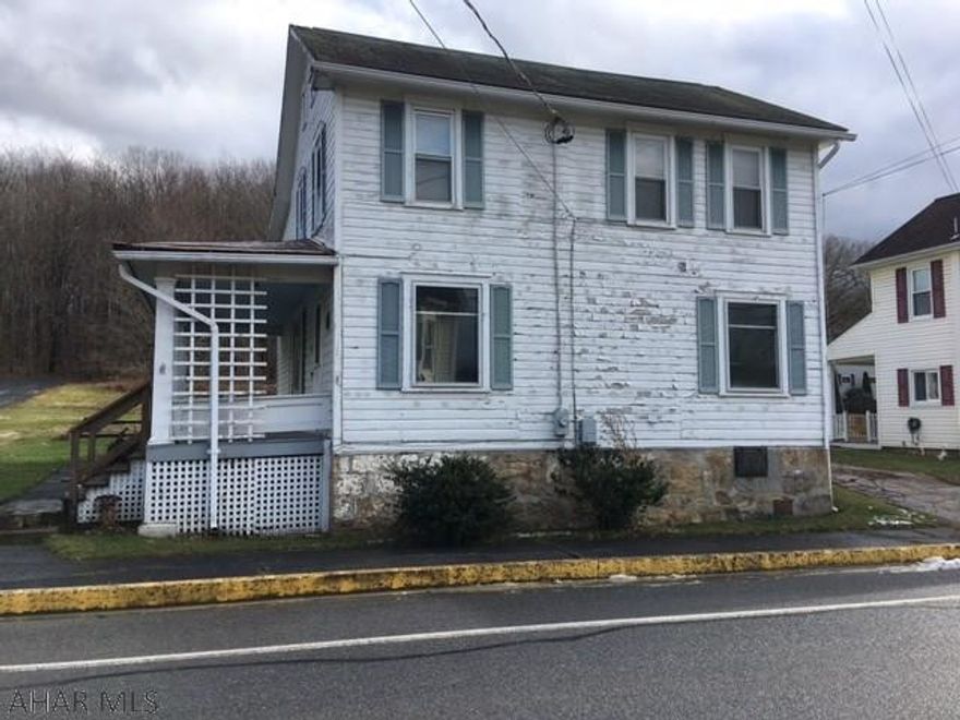 Almost 1800 sqft. Bring your TLC and return this home to its original beauty.