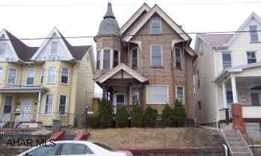 Sold AS-IS. This is a 2-sty duplex and a single family home.