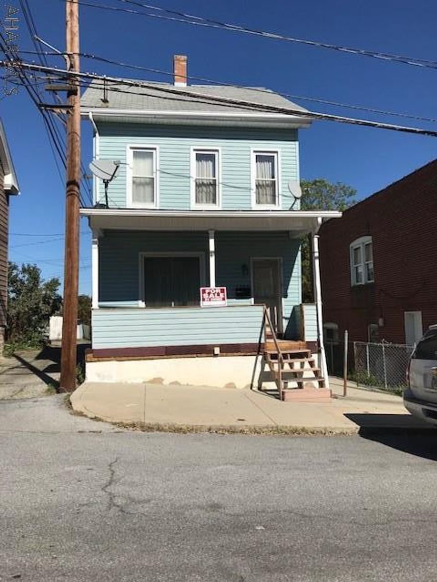 GREAT INVESTMENT PROPERTY! Nice 3 bedroom, 1 full bath home with large kitchen, vinyl siding, finished attic room and balcony off master bedroom. BRING OFFERS.