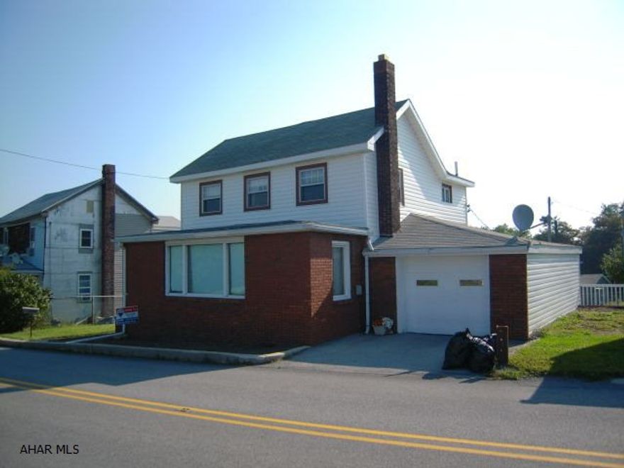 Don't just drive by!  Many updates include siding, kitchen cabinets and flooring, fresh paint and carpeting throughout.  1 car attached garage and space for extra parking.  Large yard with vinyl and chain link fencing.  Bonus room on first floor would make a great office space or playroom.  Partially finished basement with bar and full bathroom.  This property contains two lots.  Lot 16 is 55 x 110 and Lot 17 is 56.33 x 100.  Property is in Allegheny Township, Blair County.