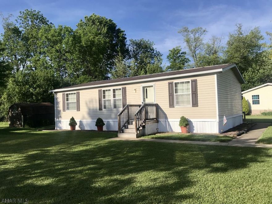 Located in Independence Place Park this 3 bedroom 2 full bath home has so much to offer.  The open floor plan has tons of natural light in this move in ready home.  Convenient 1 floor living with master bedroom and bathroom on its own side of the home.  Step outside and enjoy the back deck and private yard.  This is a 55+ living community.  Call agent for your private tour.  Sellers motivated!  Bring offers!