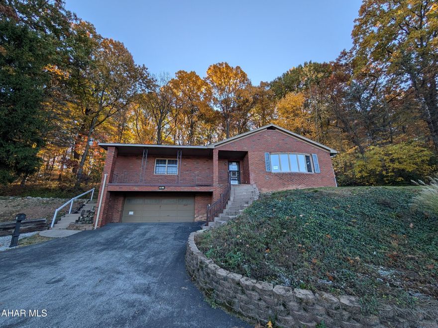 Highland Park area brick ranch home on private lot. Features large formal living room w/ brick FP and french doors to patio, dining room, modern kitchen, laundry room, 2 bedrooms, 1.5 baths all on first floor. Finished basement w/ family room, kitchenette, bonus room and full bath for possible separate living quarters. 2 car integral garage, storage shed and stone patio with firepit. May qualify for seller financing (Vendee). Buyer pays both transfer taxes.