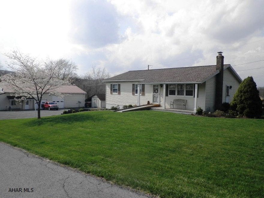 Well-maintained ranch home w/ newer roof, furnace & landscaping w/beautiful paver/split-face block patio w/ waterfall & 0.255+-acre lot for $145,000.00.  You may purchse the detached, 1992-built, insulated & heated, 36+-'x 75+-' shop/garage w/ office space, a 3/4 bath, a stg. mezzanine, 3 OH doors, floor tie downs (has separate elect./water/sewer utilities) on 0.263+-acre for an additional $53,000.00 (garage tools, equipment NOT included)!  OR, CAN BUY ALL PROPERTIES FOR $198,000.00.