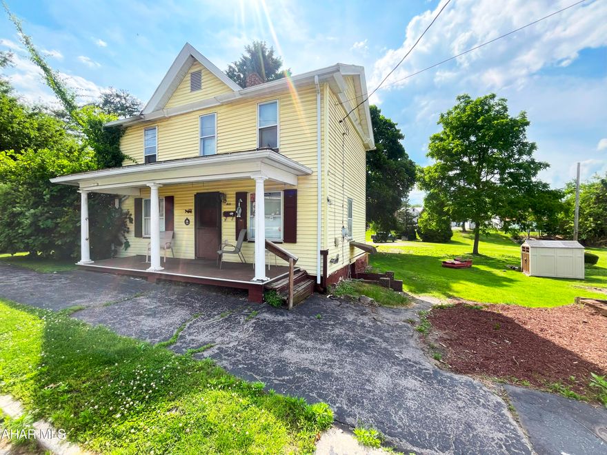 Are you ready for a home that gives you the opportunity to show off your creativity and style or are you looking for your next project? I have you covered! Along with its beautiful double lot, 400 Spring Street provides three spacious bedrooms, a large second level bathroom, a recently constructed first level bathroom, and newer roof and fuel tank. Located in trail town Williamsburg, it is merely blocks away from the Williamsburg High School and Elementary schools, Riverside Park, the library, coffee shop, restaurants, and the Lower Trail and Juniata River Trail. What better place to live and grow? Bring your ingenuity, and let's make this house your home!