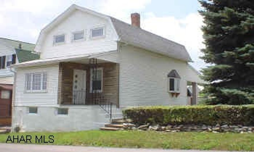 Very nicely-kept 2 story on a double corner lot. Newer roof, windows, & siding, 2 car detached garage. Pleasant Valley Elementary School. Beautiful view of the mountains off I-99. Well worth the asking price. Call Hank.