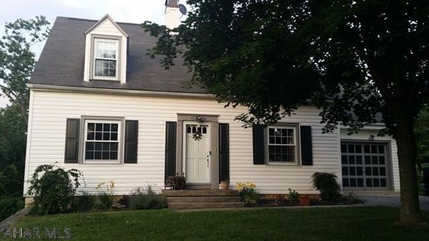 Move in ready home!  Updates include new appliances, renovated bathrooms, updated kitchen, new hot water tank, new hot water gas furnace, new gas fireplace and much more.  Close to Bedford Springs Resort and Bedford Heritage Trail.   This home offers a large patio off the living room and garage.  Sit back and relax on the upstairs deck off of the guest bedroom or on the back patio.   A traditional "Cape Cod" home with personality.