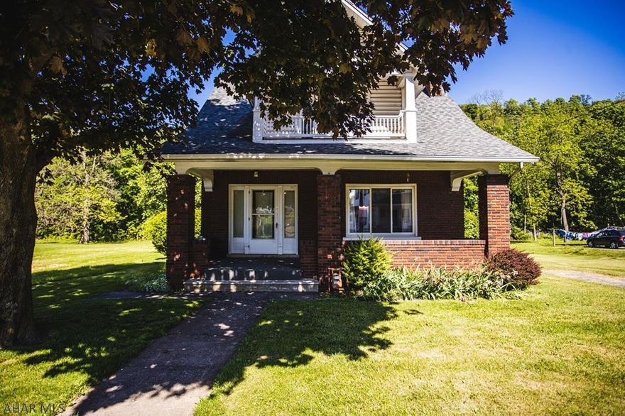 Beautiful brick 3 bedroom, 1 bathroom house. Many attractive built-ins on the first floor. The bedrooms have a nice amount of closet space. Outside features a roomy front porch, very large yard, and 2 storage shed.