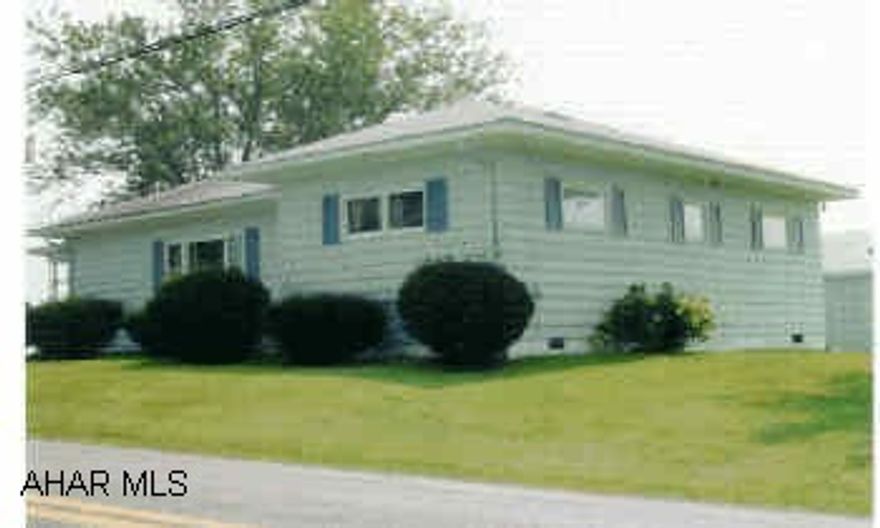 Ranch with newly restored bank barn with new steel roof and new steel skin with new windows upstairs. Great for horses and cattle.