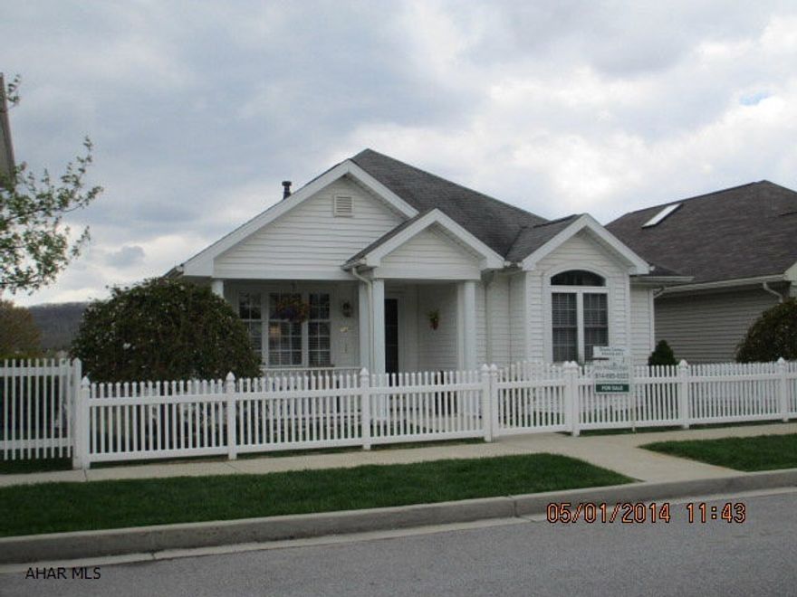 Beautiful One Story home with 2BR 3Baths. Gas Fireplace in LR, Cathedral Ceilings, Skylight in Kitchen. Newer Flooring in Kitchen. Finished Family Room in Basement.  Deck off Kitchen. Off Street Parking. One car Integral Garage with paved driveway.  CentralAir