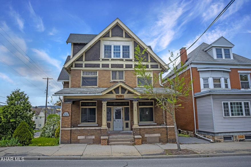 Opportunity awaits at 830 6th Avenue in Altoona! This three-level, 3,647-square-foot former halfway house is a blank canvas, ready to become a valuable addition to your income-producing rental portfolio. With its solid construction and expansive layout, the property offers outstanding potential for investors or developers seeking to create rental housing or pursue innovative commercial uses—within city guidelines. Located in the M-RC (Residential/Commercial) zoning district, this centrally positioned 0.11-acre lot offers convenient access to Altoona's city services, public transportation, and amenities. Whether you're expanding your portfolio or starting a new project, this vacant building presents a rare opportunity to build equity and generate income at an affordable price point.