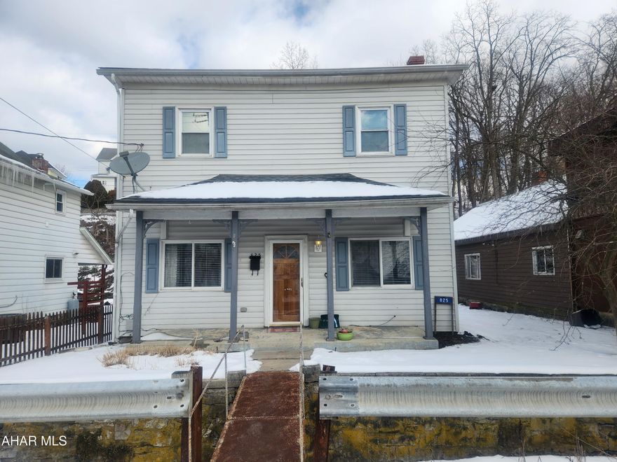 This quaint 2 bedroom 2 bath home is looking for a new owner. The current owner used the bonus room on the first floor as a third bedroom. The first floor has a kitchen, dining room with laundry, living room, bonus room, and half bathroom. The second floor offers 2 bedrooms and a full bathroom. The basement has been waterproofed with pumps installed and backup and is transferrable to the new owner. This home also could be a good addition to your rental portfolio. Call listing agent for more information.