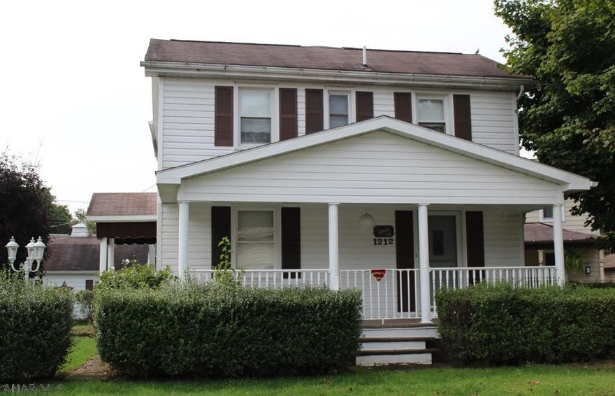 4 Bedroom , 2 bathroom home in Bellwood Antis. 30x23 detached garage w/ water and electric, shed, nice size yard