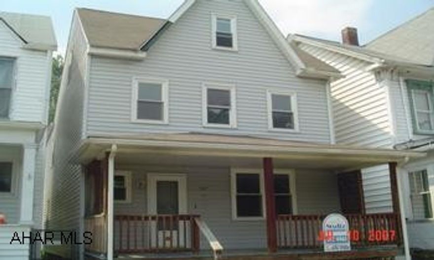 Huge 4 bedroom with finished attic. Great for large family or investor. Paint work & vinyl to be approved yet.