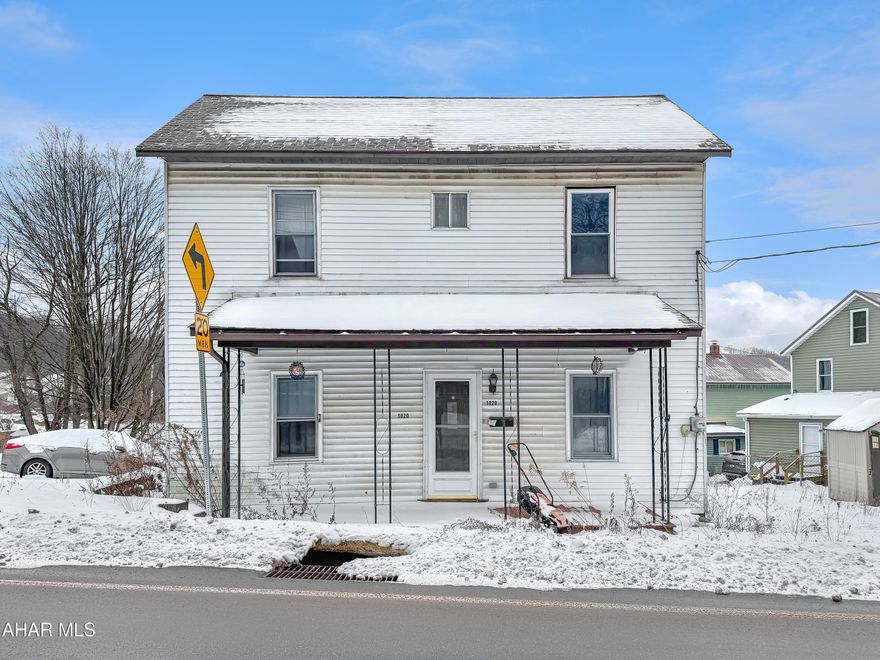 Welcome to 1020 Cardiff Road in the Blacklick Valley School District, a true handyman special offering endless potential to restore this home to its former charm. The main level features a very large living room, spacious dining room, kitchen, & a convenient half bath, while the upper level offers four generously sized bedrooms & a full bathroom. The basement includes the laundry area, mechanicals, & ample storage space. Outside, you'll find off-street parking, a newer roof, a spacious yard, two sheds, & a rear deck. The home is being sold as-is with all contents.The electric is on, but heat & water are currently off, so most utility conditions are unknown. While the kitchen cabinetry, hardwood floors, & other cosmetic features appear to be in good shape, the property will require a deep clean & full renovation of both bathrooms amongst various other items. A great opportunity for investors or buyers looking to add value. Call today for more information or to schedule a showing!