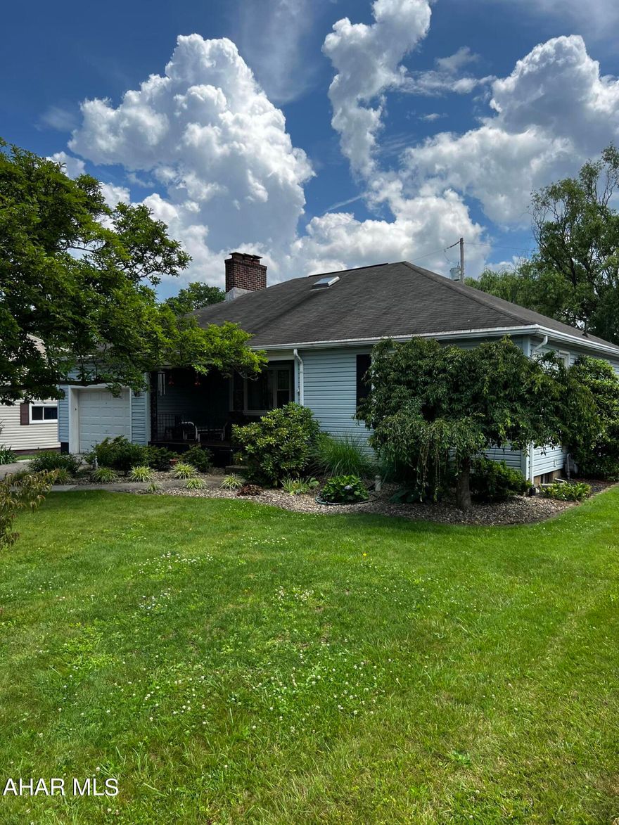 In the heart of Hollidaysburg. Don't miss this very well kept single family home that features loads of finished living space. Enter this cozy home and you will find an open living room that leads into a formal dining area. Two bedrooms on the main floor accompanied by a full bath. The kitchen offers you plenty of counter space, a breakfast bar, and a large eat in kitchen area. Upstairs you will find a finished attic that has previously been used as a bedroom and features built in drawers and cabinets. The basement brings you even more space to entertain, office space, a bathroom with a walk-in shower, and more bonus rooms! Schedule your tour today!