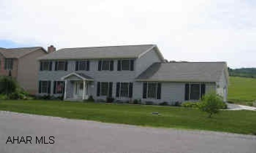 Beautiful 2 Story Colonial: Great Floor Plan, Many Upgrades!! Must See Inside!! Living Room with French Doors leading to Family Room with corner Fireplace,Oak Trim throughout.Oak doors, 2x6 Construction, Quality Built Home. Beautiful 2 Story Colonial: Great Floor Plan, Many Upgrades!! Must See Inside!! Living Room with French Doors leading to Family Room with corner Fireplace open to a Large Eat-in Kitchen,Pella Windows,recess lights,plumbed for Central Vacuum, Swanstone counter tops,Double Bowl Sinks in 2nd Floor Baths, Wide Staircases,3 Zoned Heat,Oak Trim throughout.Oak doors,Oak Kitchen,Daylight Basement, 2x6 Construction,Oversized Garage with Work Area.DON'T JUST DRIVE BY - MUST LOOK INSIDE.