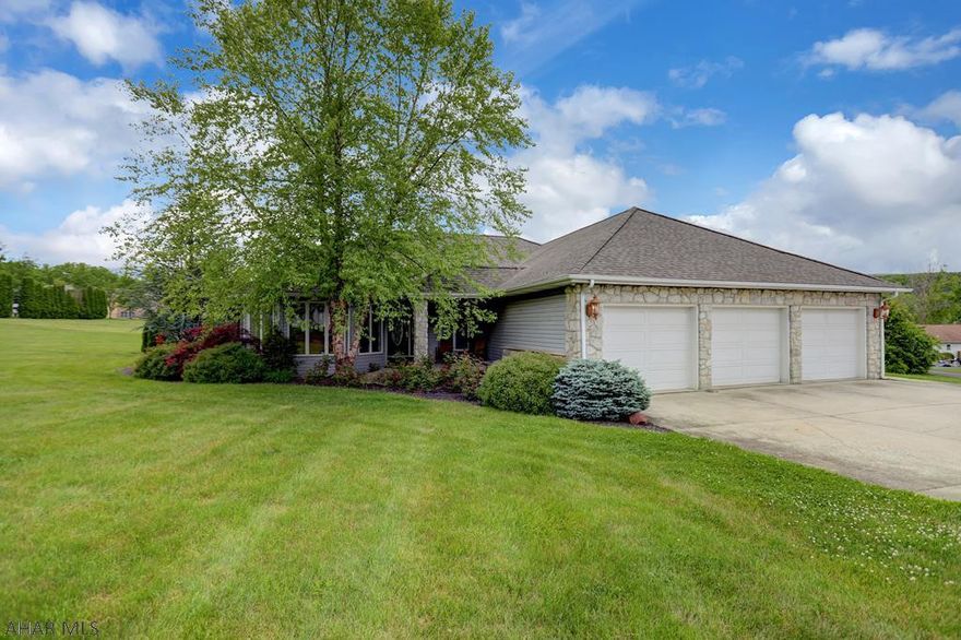 You don't want to miss this stunning 6 bedroom, 3 bathroom house in the heart of Tyrone!!! Outside features a large, beautifully landscaped yard, covered patio, raised bed gardens, in ground pool, and pool house complete with full bath. It's the perfect oasis to be enjoyed with family and friends. Inside features an open concept living space, large kitchen with plenty of counter and cabinet space and living room with a gas-fired fire place. The master bedroom has a very spacious master bath attached. The finished basement has multiple large rooms that have amazing potential, as well as a full bath. Don't miss this remarkable property!!!