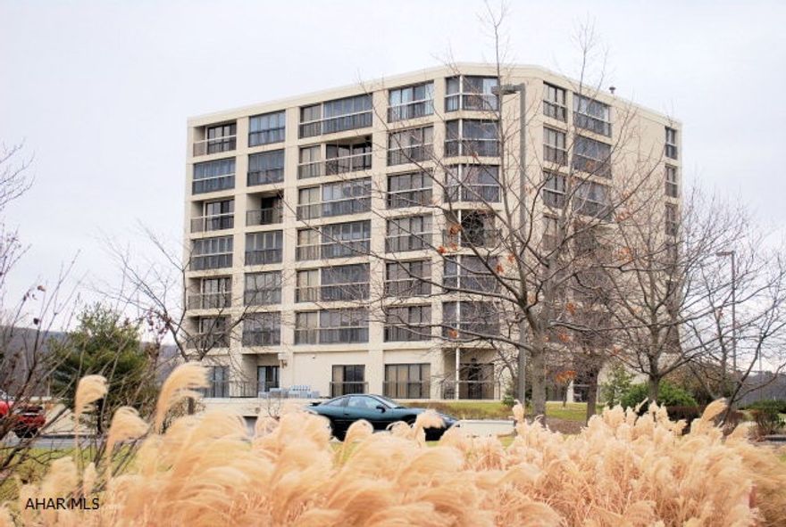 Very well maintained 6th floor Penthouse unit ready to move right into and priced to sell.  All floor coverings are in good condition.  Lovely enclosed deck overlooking Park Hills golf course.  Includes use of beautiful social room, a nice sized storage unit, and one parking space.  Secured building.