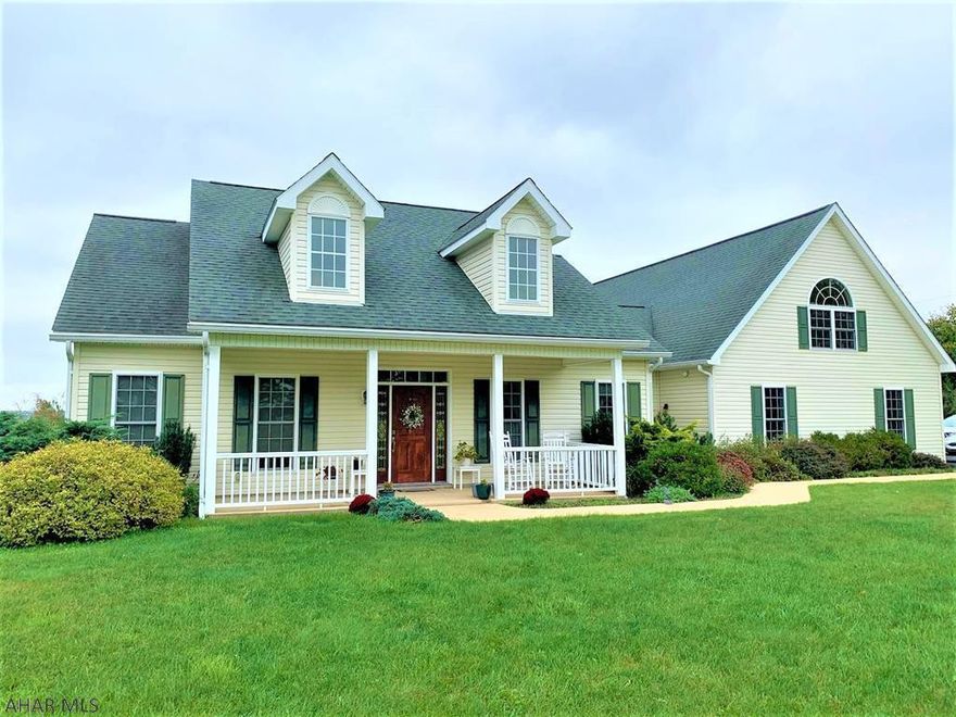 PRISTINE newer build on close to 7 acres!  This lovingly cared for home offers an opportunity for single-story living with all essentials on the main floor and addl space to utilize upstairs as well.  Entering from the sizable 2 car att garage are a half BA, laundry & private Master Suite (incl walk-in closet & Lg Master BA).  Custom kitchen with breakfast nook overlooks BEAUTIFUL views out back & is open to a cozy great room with vaulted ceiling & stone fireplace. Formal dining just steps away. Also on main level are 2 spare BRs & full BA. Upstairs is its own serene retreat boasting a big window,a BA & 2 nice-sized rooms for BRs, living space or storage. 9' Ceilings, Addl garage, flat yard area in front & rear of home, radiant heat & CA are just a few further features of this grand home.