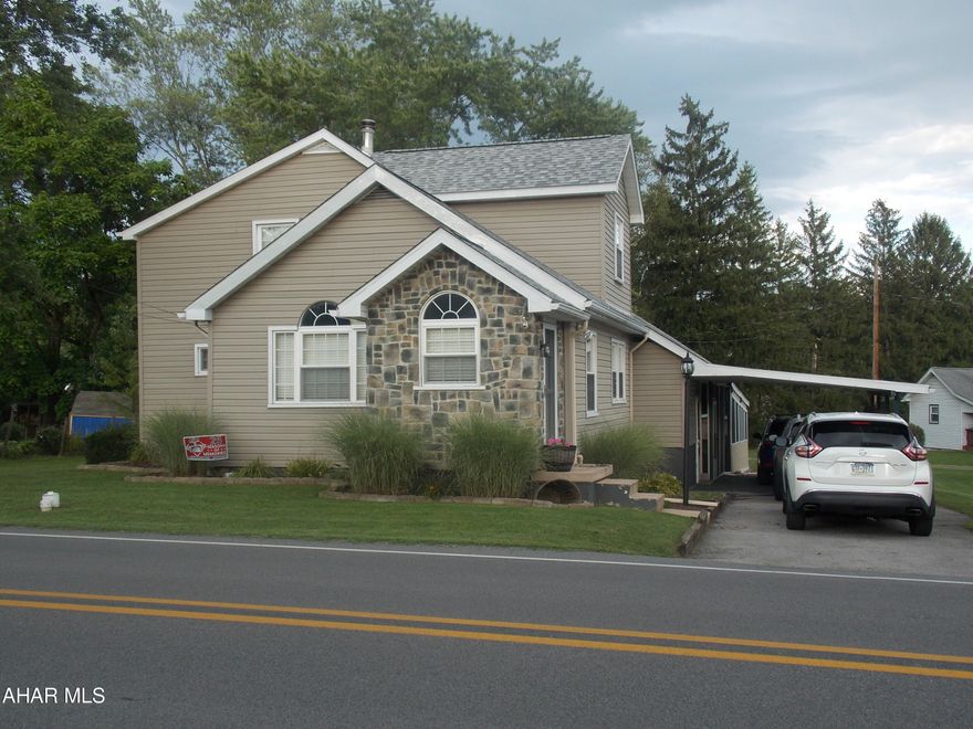 This lovely home 4 BR home in Hollidaysburg has been totally remodeled and is ready for a new family.  It is neat as a pin and move in ready. The first floor has 2 of the bedrooms and a 3/4 bath.  There are HDWD floors in the kitchen, dining area and living room.  The kitchen has stainless appliances and the LR has vaulted ceilings. Upstairs are 2 more bedrooms and a full bath.  The sellers just installed new LVP flooring in the baby's room and it was just freshly painted. The master BR has LVP floors too and and office or sitting room attached.
Outside you will find a 15 x 33 screened in patio for picnics and entertaining. The yard is large and flat and lots of room for kid to play. There are also 2 sheds and a carport. The sheds offer plenty of storage for lawn equipment and toys. The furnace and Central Air were new in 2015 and the roof, water heater, and exterior doors are about a year old.
Another great feature of this home is a generator that will keep the power on during power outages.
This home is in a great location near the YMCA, the Blairmont for golf, dinner and swimming and schools. 
Schedule a showing today, this may be the perfect home for your family.