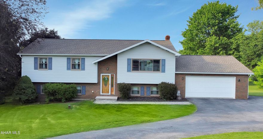 Welcome to 3326 Ben Franklin Highway, located in the Blacklick Valley School District. This stunning home sitting on approximately 1.1 acres, built in 1992, boasts numerous updates including a new roof, windows, & doors, along w/ many other exceptional features. Upon entering the main floor, you are greeted by a spacious living area filled w/ natural light, a cozy dining room, & an expansive kitchen complete w/ included appliances. This level also includes a full bathroom, two well-appointed bedrooms, & a master suite featuring a full en-suite bathroom & private access to the rear deck. Upstairs, you will find all-new laminate flooring that adds a modern touch throughout. The fully finished basement offers a generous living area complete w/ a wood burner, a full bathroom, two additional bedrooms, & laundry. The exterior of the property is equally impressive, featuring a large driveway, a two-car attached garage, & a one-car detached garage. Situated on approximately 1.1 acres, you can enjoy serene privacy, a beautifully customized rear paver patio w/ a fire pit, & so much more! Call today to schedule your showing!