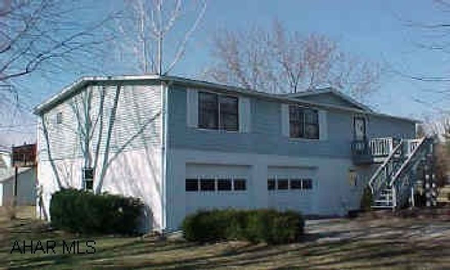 Raised ranch style w/ 2 car integral garage unfinished basement w/ 3 br 2 full bath, laundry rm. & beautifully redone, new flooring new tub, sinks counters & dishwasher, garbage disposal, main fl. laundry Full master bath