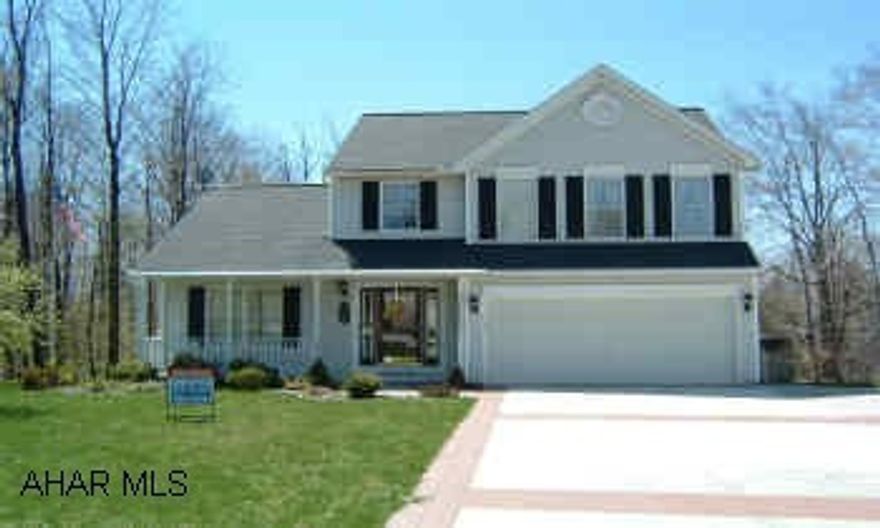 Two story home built in 1996.  Quiet street.  Sits on cul de sac.  Features two story foyer and central air.