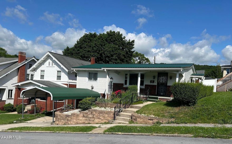 Great ranch home in Fairview.  2 BR, DR, Kitchen, LR & full bath on main level.  Laundry, utilities & garage in lower level.  Shed & carport included.