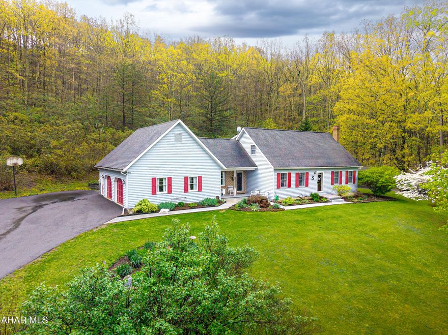 Welcome home to 6334 Black Valley Road!  Beautiful Cape Cod home located on just over 10ac bordering State Game Lands.  Easy livng at its BEST!  First floor has two spacious bedrooms, full bath, large living areas including dining room and living room connecting to the eat in kitchen with tons of counterspace and cabinets.  Upstairs, 2 more spacious bedrooms with a full bath too!  This house has plenty of storage including an attic and full walk out basement.  Make the basement your own.  Recreation room, workout room, workshop you got it!  Check out the mountainous view from your front porch or relax on the large back patio. Get ready the views are breathtaking!!! Tons of room inside or out for your weekend gatherings!  2 car garage with storage above too!  Plenty of parking.  Country living at best but still minutes from town. Easy commute to main interstates and Cumberland, MD.   Everett Area School district. Make this your new HOME SWEET HOME!!