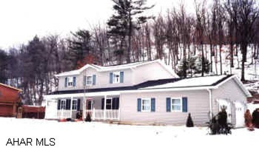 RESERVOIR ROAD - SNYDER TOWNSHIP.  LOVELY 2 STORY ON .856 ACRE.  1ST FLOOR LAUNDRY.  ALL KITCHEN APPLIANCES INCLUDED.  CENTRAL VAC.  CONVENIENT - BUT PRIVATE!