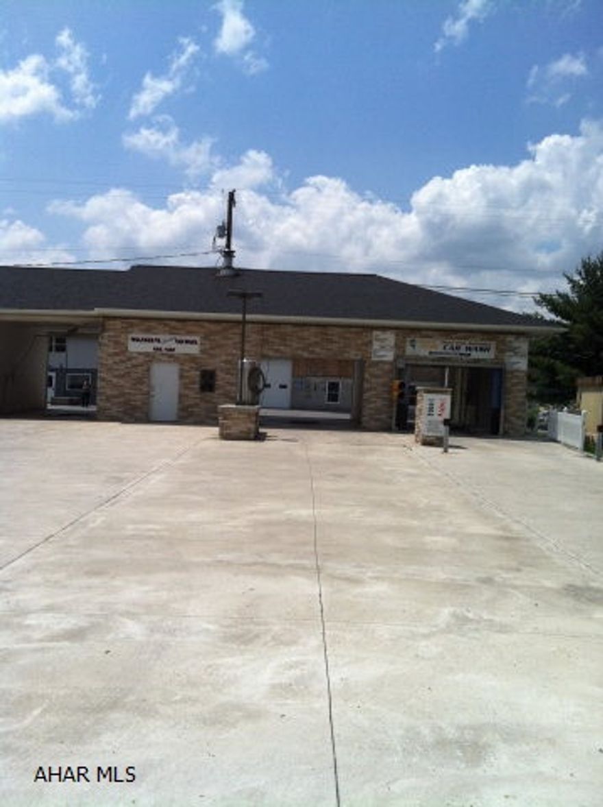 Be your own boss!  Get spic and span with your own car wash.  Operating 4-bay car wash newly installed in 2000.  Turn key operation with 1 automatic wash bay and 3 hand wash bays.  Sale is as is.  Check this out - it has multiple wells so you have little or no cost for water as property located over multiple wells but does have 3 public sewer taps.