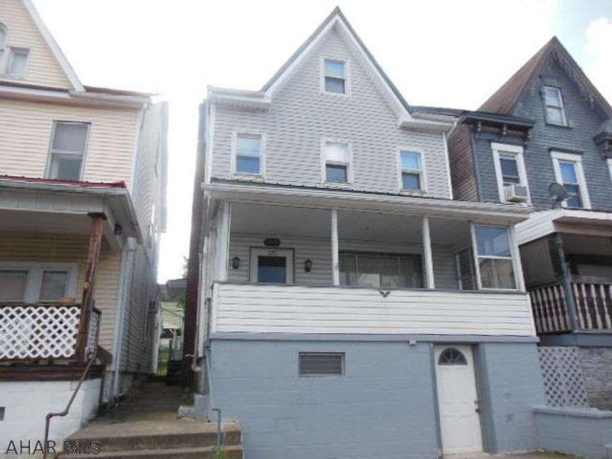 Exceptional 2.5 story. Updated home! 3+BR, 1.5BA, full basement w/walkout! Windows, kitchen, bath, furnace, electric all updated. Off street parking, level, fenced yard for children or pets. Bright & cheery home! Could go fast.Finished attic - no heat.- spacious area. Rear ramp for owner. Metal roof is very secure.