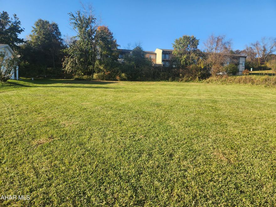 If you have been waiting on a lot to build your dream home, now may be the time. This gently slope lot just above Canoe Creek State Park is ready for a home. Beautiful views are just one benefit of this site. Walking, biking, hiking, swimming, and other outdoor activities are within walking distance away. The owner recently had a survey done, cleared, and seeded the lot. The property requires a well to be dug and a sewer tap on, that is to the lot line. All building or township questions would be directed to Frankstown Township. Call for more information.