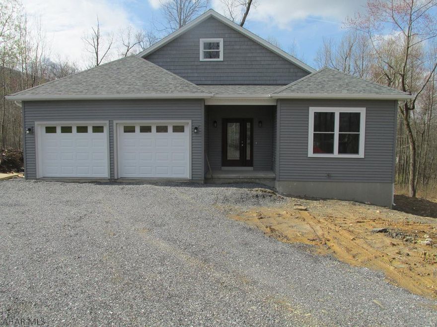 Convenient location - Beautiful Brush Oaks Community with mature trees and sidewalks.  Lovely Custom Downsizer - Everything New!  From garage walk into laundry area with walk in closet and right into the kitchen with all your groceries.  Foyer is 6'9" X 15'9"  Great open floor plan, open to great room, dining area and kitchen.  Light bright kitchen with granite counters stainless steel appliances.  Full daylight basement, could be finished for another family space.. Deck 15 X 12 Just the right size!!  Garage is 22'x22' Poured foundation - This property is a partially wooded private lot.  Pre-Paid Items:  Homeowners Capitalization Fee - 400, Buyer/Homeowner is responsible.