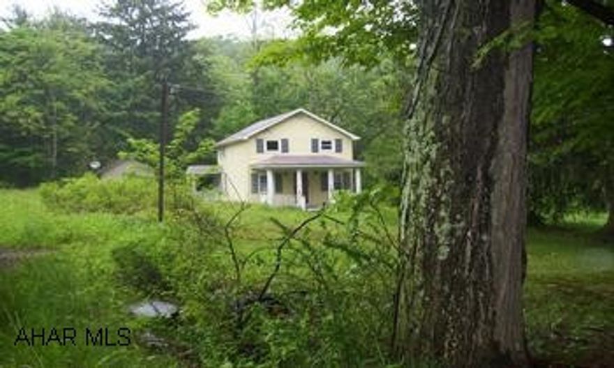 110 acre Farm with Tillable and Wooded Land!  Clean and Green Property!! This 110 acre farm can provide you with Hunting, Farming, Fishing and plenty of wildlife nestled in the beautiful mountains of Bedford County.  This property has 35 acres of tillable land and 75 acres of woods.  A Clean and Green property. This 2 story home features 2 Bedrooms, 1 Bath, Kitchen, Living, Dining, Hard Pine Hardwood Floors ( In Very good condition), Walk-up attic,  Full Basement and Electric Heat. Front and Back Porch, Vinyl Siding and Thermopane windows. Lg Barn, Smoke House, Spring House and an Artesian Well.  A Must See!!!                                   Call Vickie Geisler 814-285-2241 or Cindy Caddy 814-977-3023 for more information.