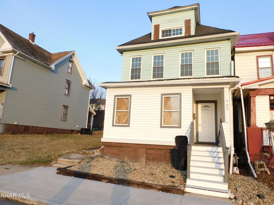 Income producing property in Altoona! 3 total units. All units have been remodeled recently. Unit #1 has 1 bedroom with a walk-in closet. Tenant pays $675 per month. Tenant pays electric, water, sewer, and trash.  Unit #2 has 2 bedrooms. Tenant pays $750 per month. Tenant pays electric, water, sewer, and trash. Unit #3 is currently vacant. Income from vacant unit would be estimated at $600-700 per month. Tenant would pay electric, water, sewer, and trash.