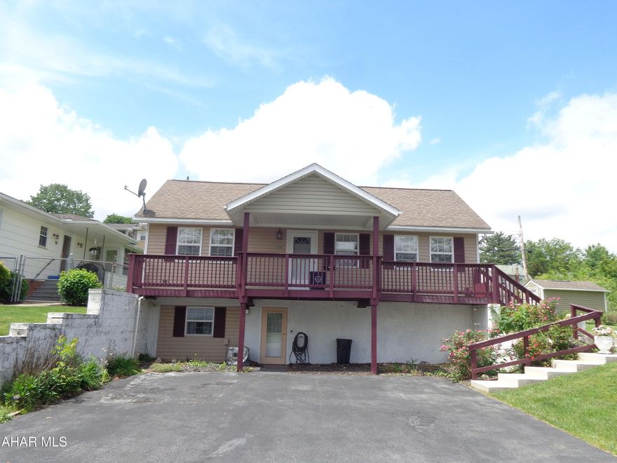 In the heart of a picturesque neighborhood is a cozy, 1 story home on a dead end street.  It has a practical design for function and convenience.  Fenced in backyard on a triple lot.  Family room in basement with a 1/2 bath.  There is also a deck.