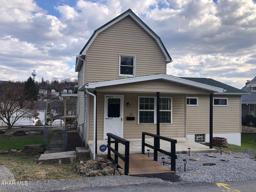 This 3 bedroom, 2 bathroom home sits on a large fenced lot with off-street parking and garage. Fresh paint and flooring throughout, newly renovated kitchen and bathroom, newer metal roof, furnace, and windows. This home is move in ready! Call 814-935-8519 to make an appointment.