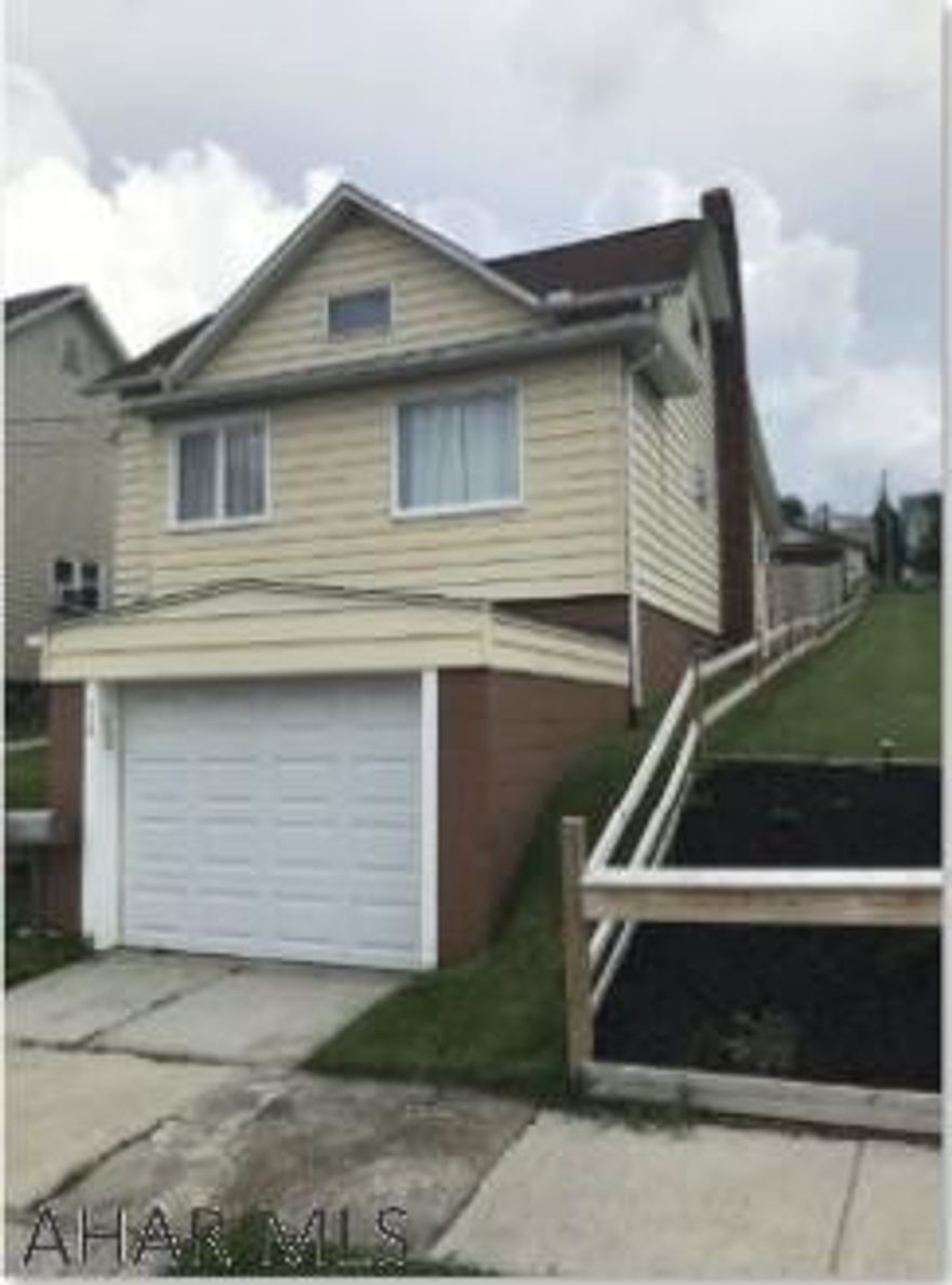 Portage- 3 bedroom, 1 3/4 bath cape cod home on fenced in- private lot.  Eat-in kitchen, first floor bedroom & bath.  gas, hot water heat.  Off street parking.  1 car integral garage.  Large two sided storage shed.  Appliances negotiable.  $79,900