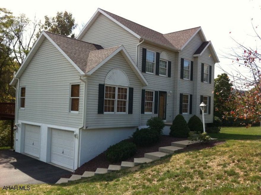 Located on a cul-de-sac in Applewood section of Penn Farms. 1ST FLOOR MASTER BEDROOM and MASTER BATH. The kitchen is open with large eating area. The great room has vaulted ceilings and gas FP. 1st floor laundry has shelving and cabinets. There are 3 bedrooms on 2nd floor with 2 full baths. 1 bedroom has own bath. The basement is walk out and finished with 2 family rooms and a bar..with separate office and 1/2 bath and gas FP. 1st floor master and part of finished basement has just been added on.  NEW ROOF and NEW SHUTTERS are complete. The back yard is private.....please see documents for complete additions..super location.