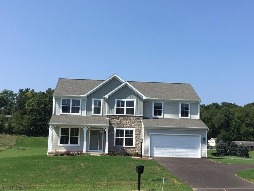 Gorgeous New Construction, maximized for space & comfort. Designed for all your entertaining needs as it is open to the breakfast nook, morning room expansion and family room.  2nd floor owner's suite w/lg walk-in closet and beautiful owner's bath.  Lg 2nd floor loft and so much more.  Current Taxes reflect the lot only.  Actual taxes to be determined when sold.  HOA fees are currently under review and will be added asap.