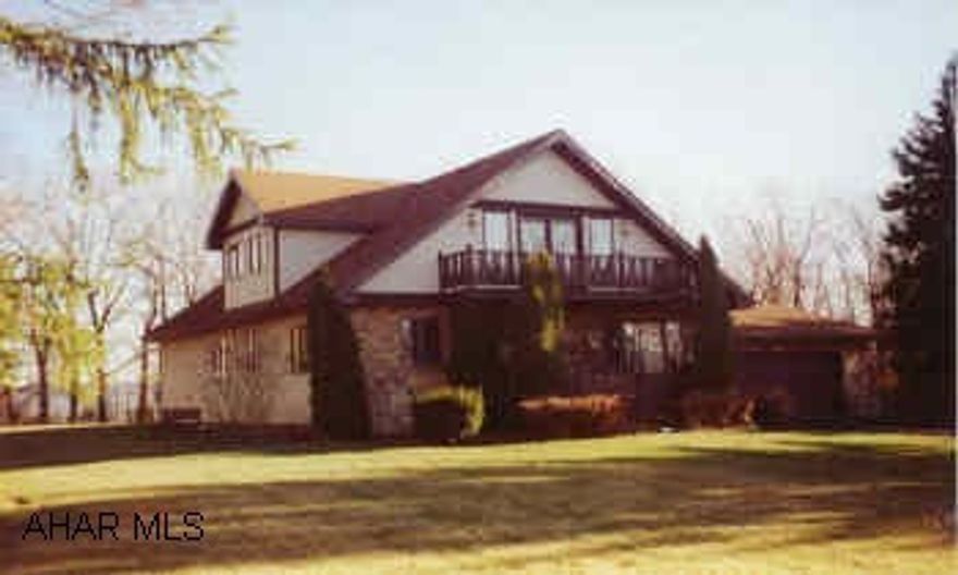 FOUR BEDROOM CONTEMPORARY LOADED WITH EXTRA FEATURES. OAK KIT., FORMAL DR OUT TO REAR DECK, MASTER BR WITH JACUZZI TUB. CENTRAL VAC. PLAY OUTSIDE IN CLUBHOUSE, ON THE CONCRETED B-BALL COURT, THE REFRESHING POOL, OR THE HUGE FENCED DECK.  GREAT HOUSE FOR ENTERTAINING.  BEST FEATURE OF THIS PROPERTY- LOW PROPERTY TAXES. DETACHED THIRD CAR GARAGE.