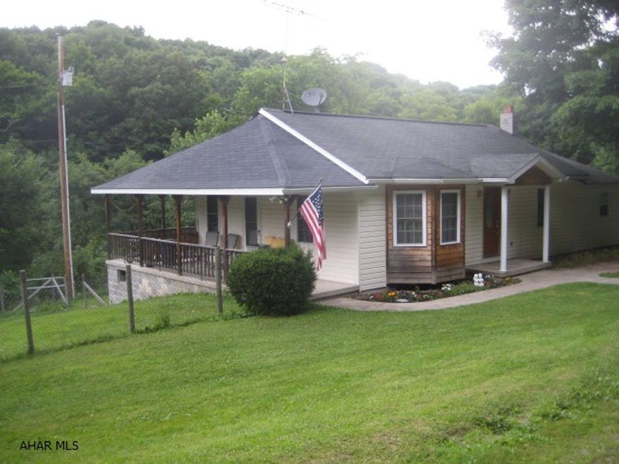 Newly remodeled 3BR, 2BA rancher in secluded setting. This home is perfect for the person wanting everything on one level. Property includes 20X20 pole building and smaller utility shed, large wrap deck, new hardwood flooring, fresh paint, above ground pool and fenced yard.