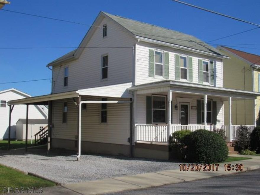 Very nice home in Duncansville Borough. Large updated eat in kitchen that is open to the Dining Room. The Dining Room could also be used as a Family Room if preferred. 3 Bedrooms and updated Bath. Walk up attic for lots of storage. Large back deck. 30 x 30 Detached Garage with 2nd floor!! Could be perfect for Man Cave. Taxes and square footage are estimated. This information was obtained through Court House records.