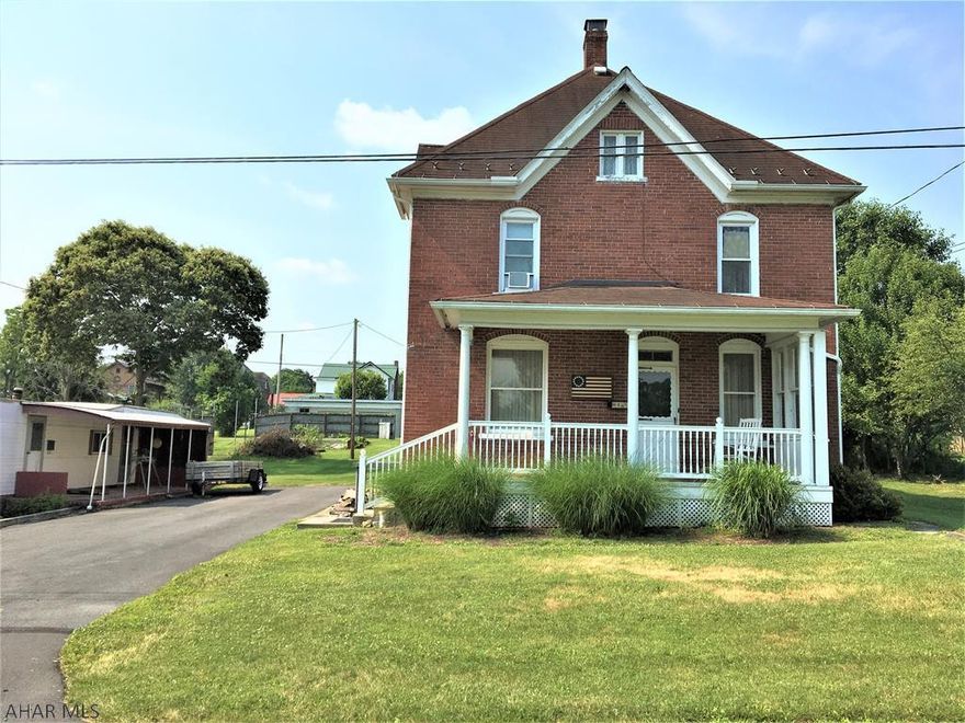 Two Story Brick home in Everett, has endless possibilities. Inside has lovely woodwork, new windows, new hot water heat system with 2 zones. Includes all appliances . Could be a single family residence, currently has a tenant that rents upstairs. A singlewide is on the property could also be rented as well, or sold and removed, seller has the title. Has a large detached garage with electric and water. Need to schedule a tour to take a look.