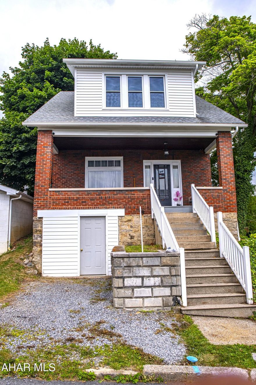 Welcome to your new home! This beautifully updated 3-bedroom, 1-bath 2 story home is nestled in a highly desirable location. Enjoy the convenience of moving right in, with a layout that flows seamlessly from the living room into the dinning room that is open to the kitchen. This charming brick home features a back deck overlooking a serene yard, ideal for relaxation and gatherings. Ample storage awaits in the basement, ensuring there's room for all your belongings. Stay cool and comfortable year-round with the added benefit of a brand-new AC unit. Whether you're looking to settle down or simply upgrade, this property offers both modern convenience and classic charm.